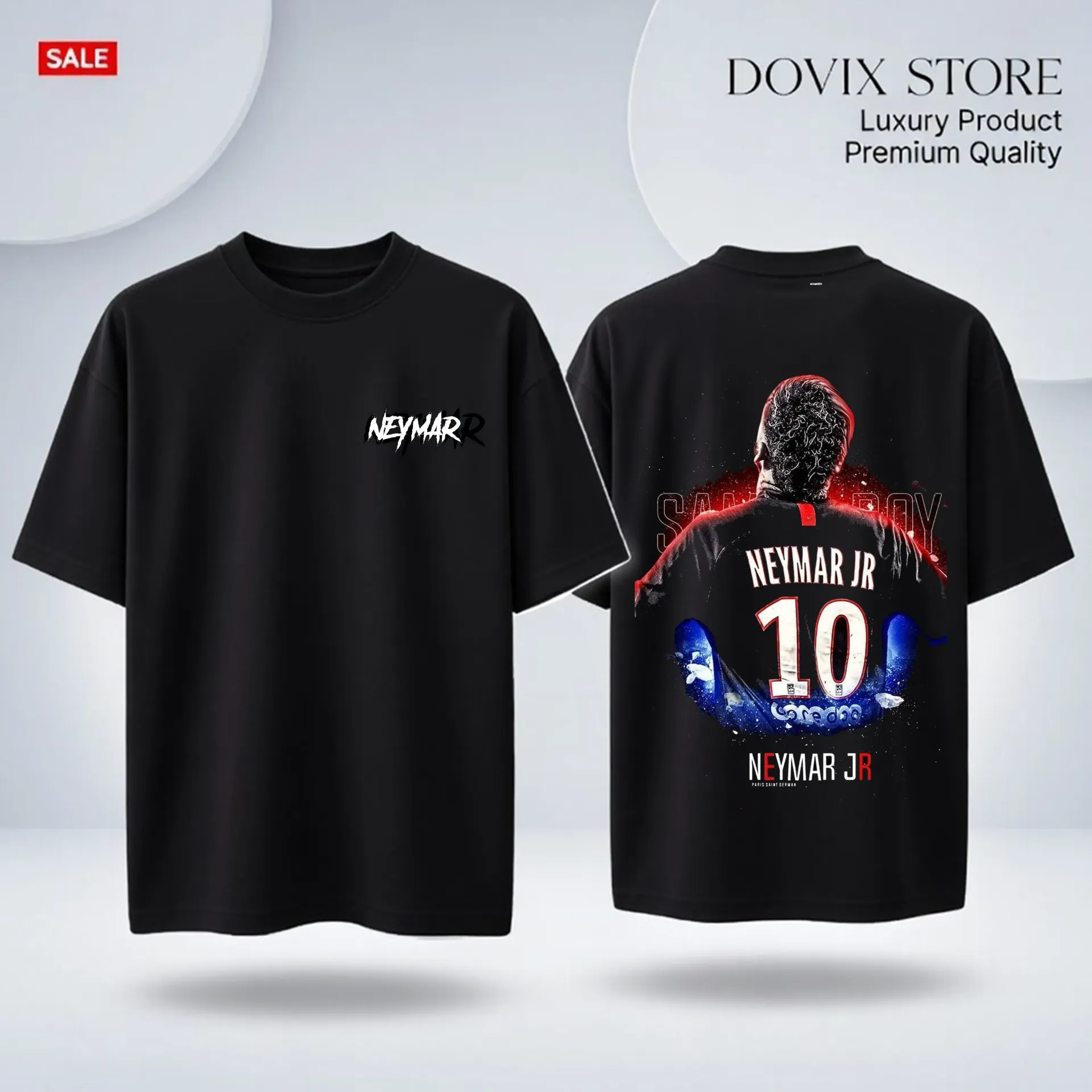 Neymar jr 10 primium drop shoulder (BLuck, 200Gsm, M)