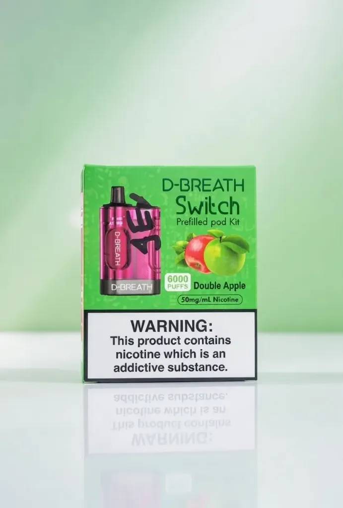 D-BREATH SWITCH 6000 PUFF 50 MG FULL KIT