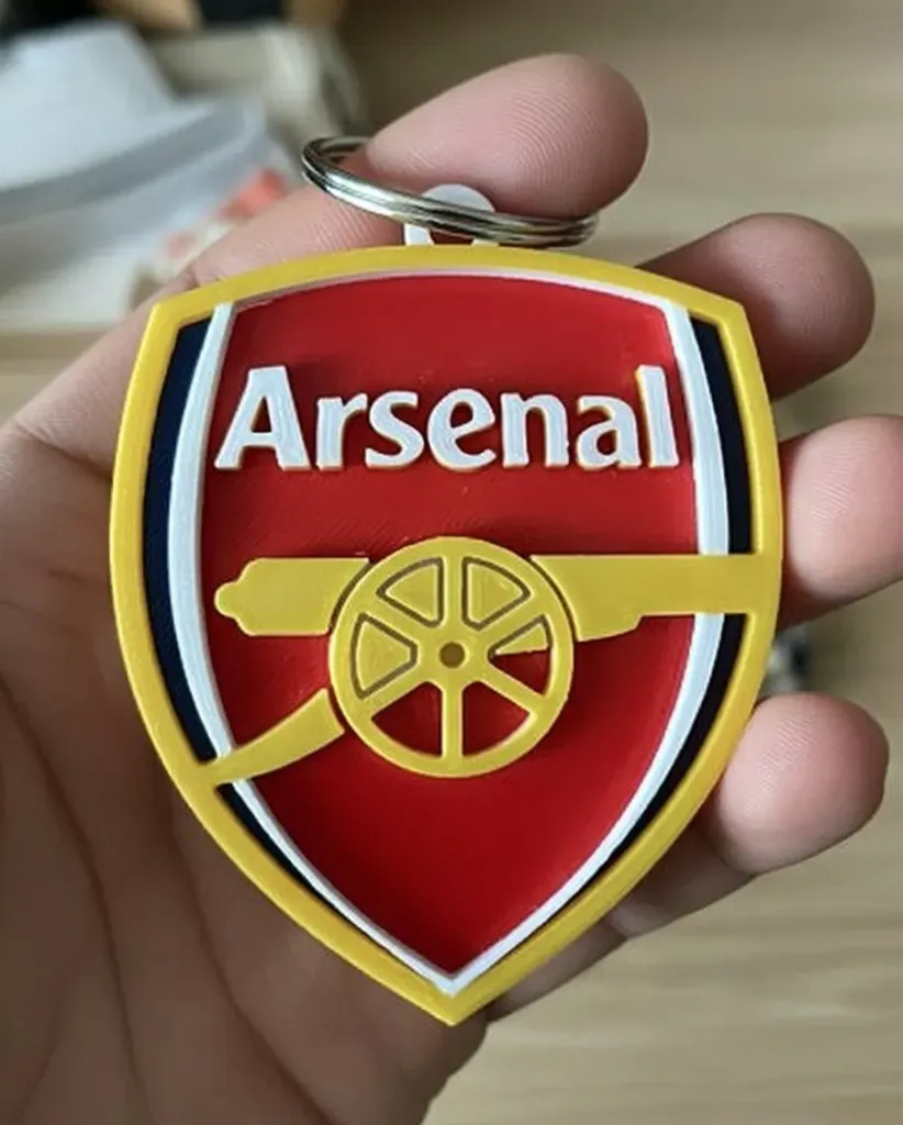 Arsenal Keyring/Christmas Decoration