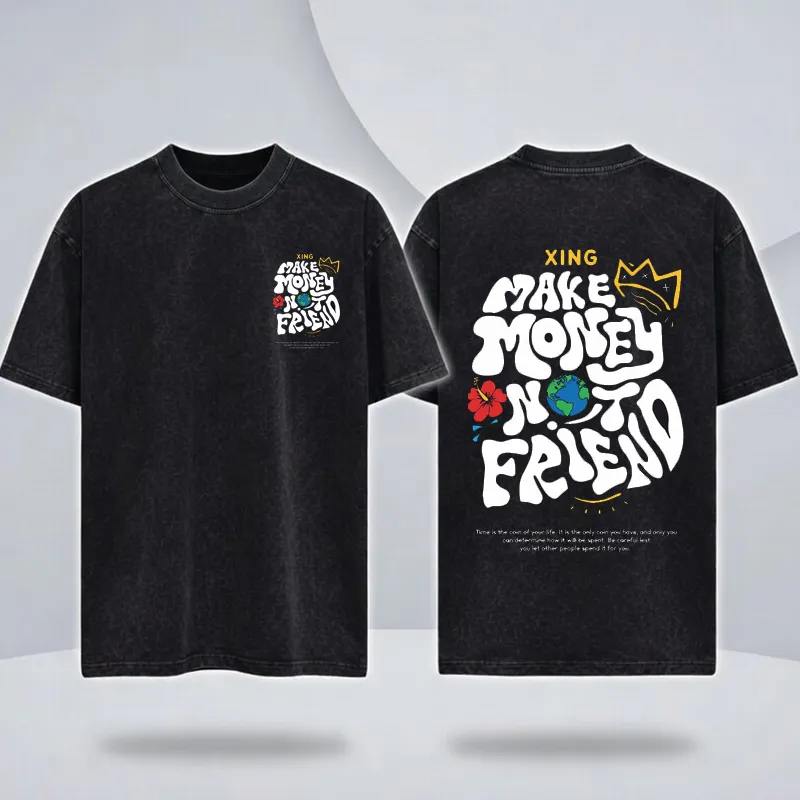 Make money not frind (BLuck, 200Gsm, M)