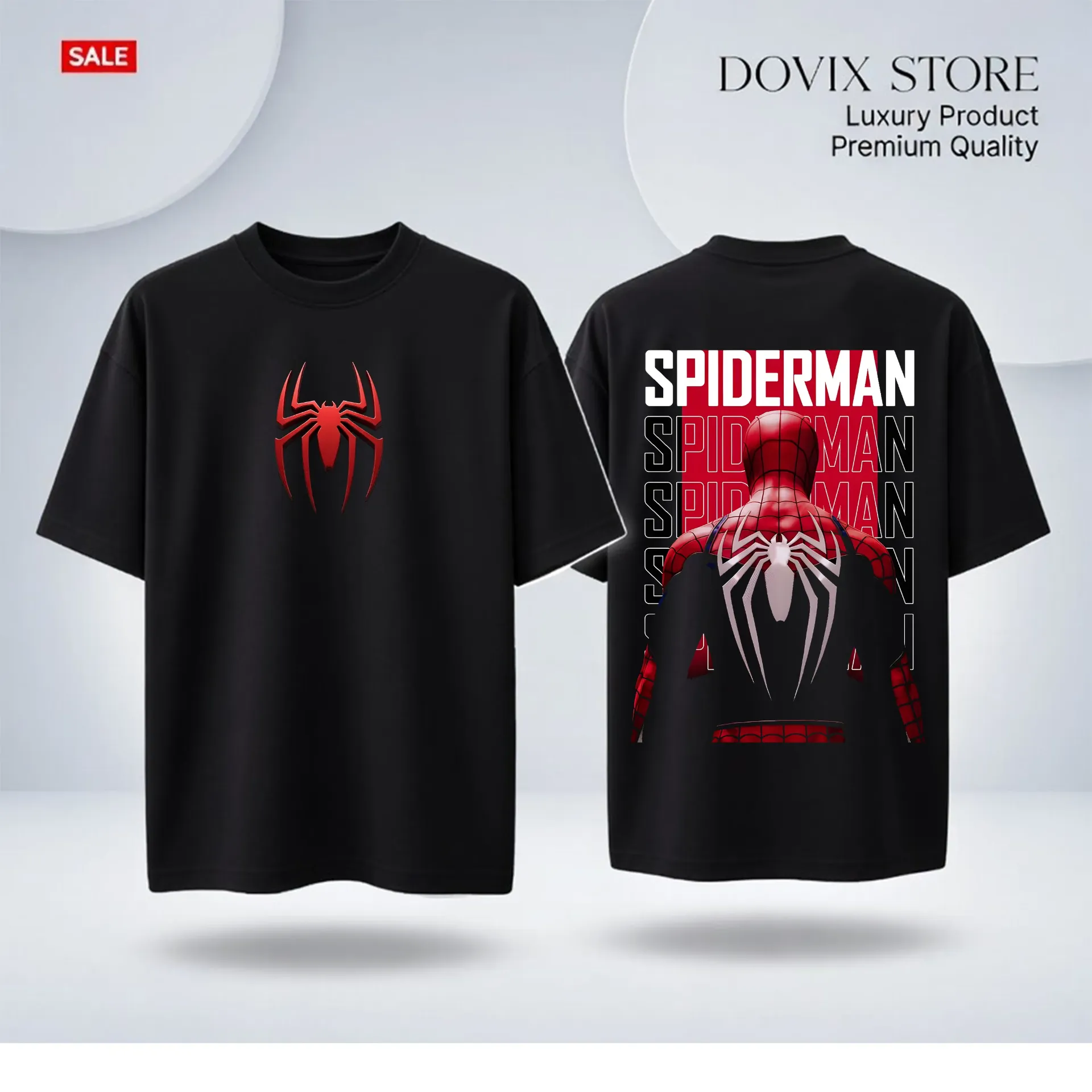 Spider man primium addition (BLuck, 200Gsm, M)