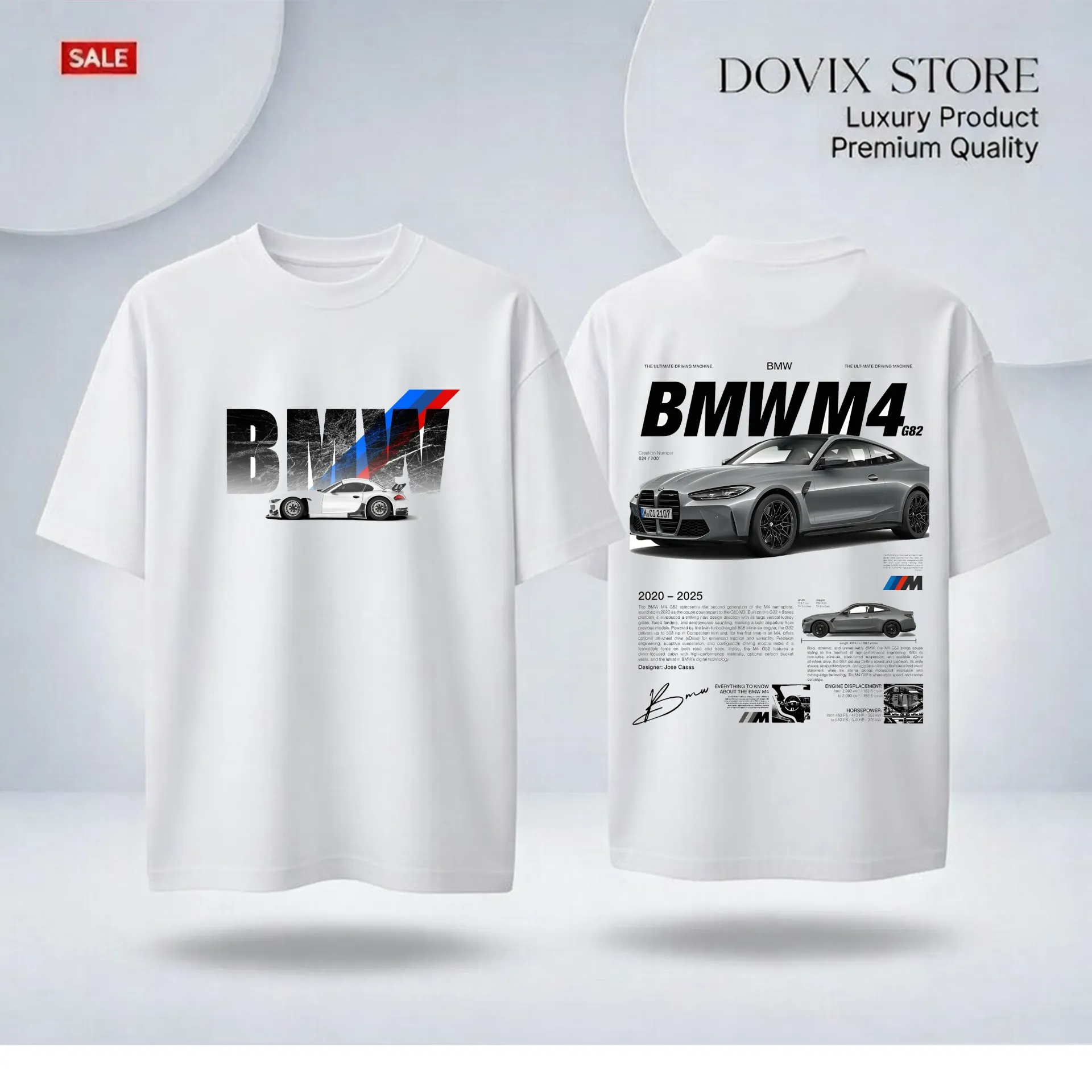 BMW primium drop shoulder (BLuck, 200Gsm, M)